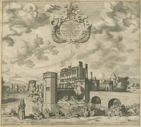 Caverswall Castle: gravyr i kopparplåt, nd [1653-1686] (tryck)