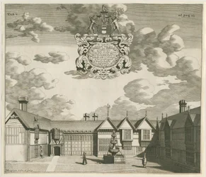Chartley Manor House: gravyr, nd [1653-1686] (tryck)