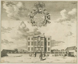 Elmhurst Hall: kopparplåtgravyr, nd [1653-1686]