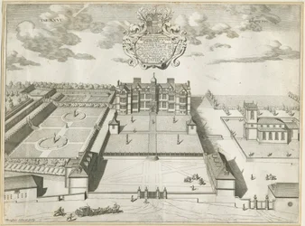 Ingestre Hall: kopparstick, nd [1653-1686]
