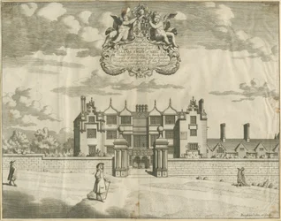 Keele Hall: kopparplåtgravyr, nd [1653-1686]
