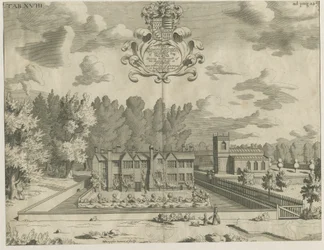 Okeover Hall: gravyr, nd [1653 - 1686]