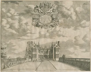 Trentham Hall: gravyr, nd [1686]