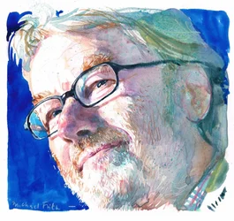 Iain Banks (akvarell)