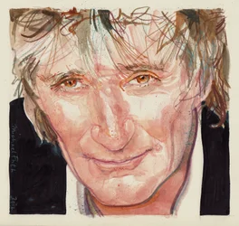 Rod Stewart (akvarell)