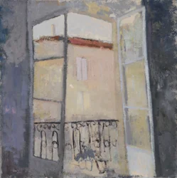 40 Rue Royale, 2015 (olja på linne)