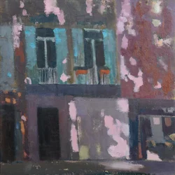 Skuggor på en vägg, Provence, 2015