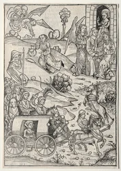 Der Schatzbehalter: The Return of Tobias to Tobit, The Arrival of Tobias Wife..., 1491.
