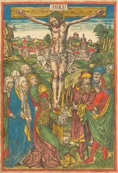 Die Kreuzigung mit der Heiligen Maria Magdalena