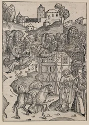 Andra delen av liknelsen om den barmhärtige samariten, c1491