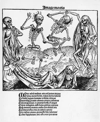 Danse Macabre, illustration från 
