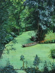 Les Marais Poitevin, 2003 (olja på pannå)
