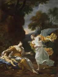 Hagar och ängeln
