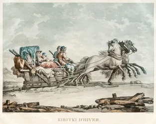 Kibitka, 1810-talet
