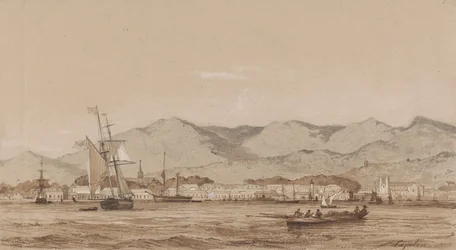 Port of Spain, från hamnen