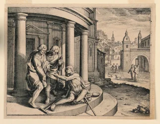 Petrus och Johannes vid templet