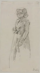 Figur av en kvinna