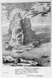 Enceladus begravd under Etna, 1655