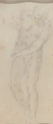 Naken man [verso]
