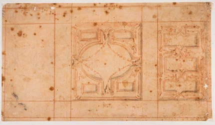 Design för skrivborden på Laurentian Library