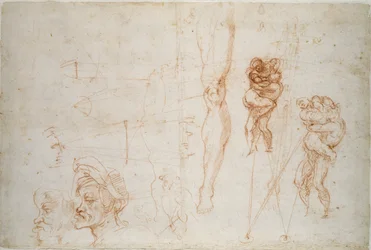 Hercules och Antaeus och andra studier, 1500-talet