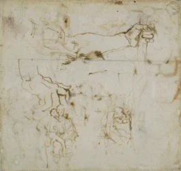 Sida från en skissbok, c1490-1560