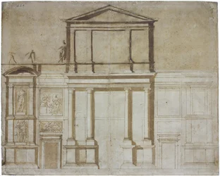 Projekt för fasaden av San Lorenzo i Florens, 1516