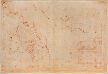 Studier från romerska monument, 1500-talet (teckning)