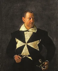 Porträtt av en riddare av Malta, möjligen Fra Antonio Martelli
