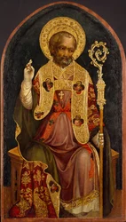 En biskopshelgon, c1440