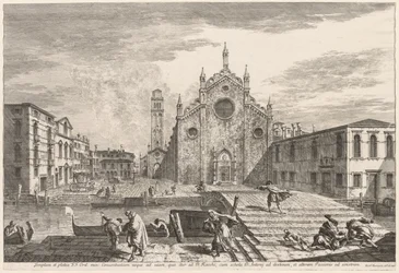 Utsikt över Venedig: Campo dei Frari