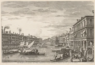 Utsikt över Venedig: Rialto