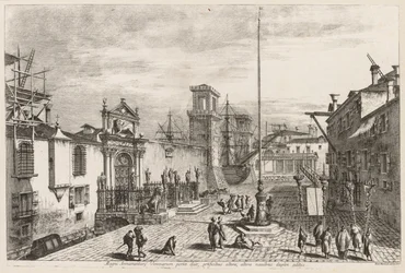 Utsikt över Venedig: The Gates of the Arsenal