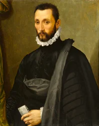 Porträtt av en gentleman, 1575