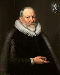 Porträtt av Maerten Ruychaver