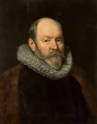 Porträtt av Paulus Cornelisz van Beresteyn (1548-1625)