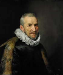 Porträtt av en man, ca 1625 (olja på pannå)