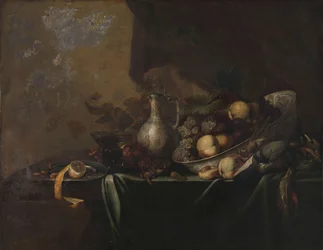 Stilleben med frukt