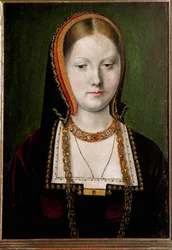 Porträtt av Katarina av Aragonien