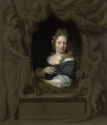 Porträtt av Eva Visscher