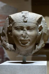 Chef för en kung, möjligen Seankhkare Mentuhotep III, c.2000–1988 f.Kr. (kalksten)