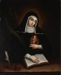 Den heliga Gertrud (Santa Gertrudis)