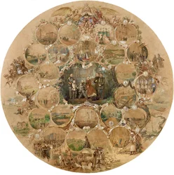 Komposition till firandet av kejsar Alexander II:s silverbröllop, 1866