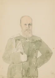 Porträtt av kejsar Alexander III