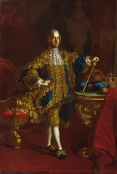 Porträtt av kejsar Frans I av Österrike 1708-1765, mellan 1745 och 1765.