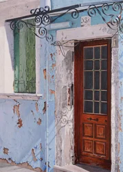 Burano light (olja på pannå)