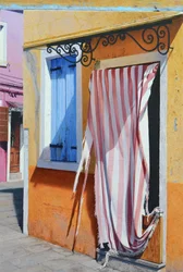 Colours of Burano (olja på pannå)