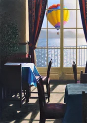 Morning Flight, 2016 (olja på linne)