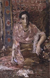 Spåkvinna, 1895
