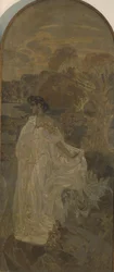 Minerva, högra panelen av Triptyken The Judgment of Paris